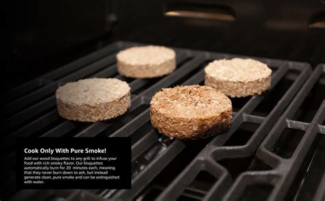 Smoker Hickory Wood Bisquettes .